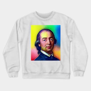 Johann Gottfried Herder Colourful Portrait | Johann Gottfried Herder Artwork 7 Crewneck Sweatshirt